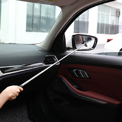 Car Rearview Mirror Wiper Telescopic Squeegee Cleaner Long Handle