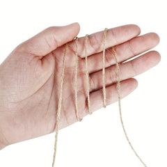 DIY 20m Hemp Thread Fine Hemp Rope Decorative Binding Accessories