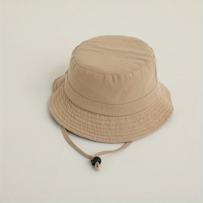 Kids Sunshade Wide Brim Bucket Hat for Outdoor Travel