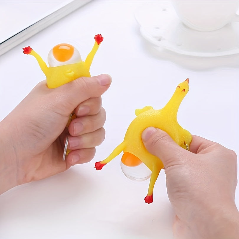 7 Pcs Chicken & Eggs Stress Relieve Toys Kit