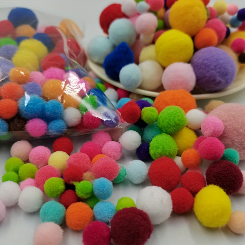 Mini Fluffy Soft Pom Poms Pompoms Ball Wedding Christmas Decor