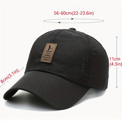 Quick Dry Sun Protection Baseball Cap for Outdoor Activities