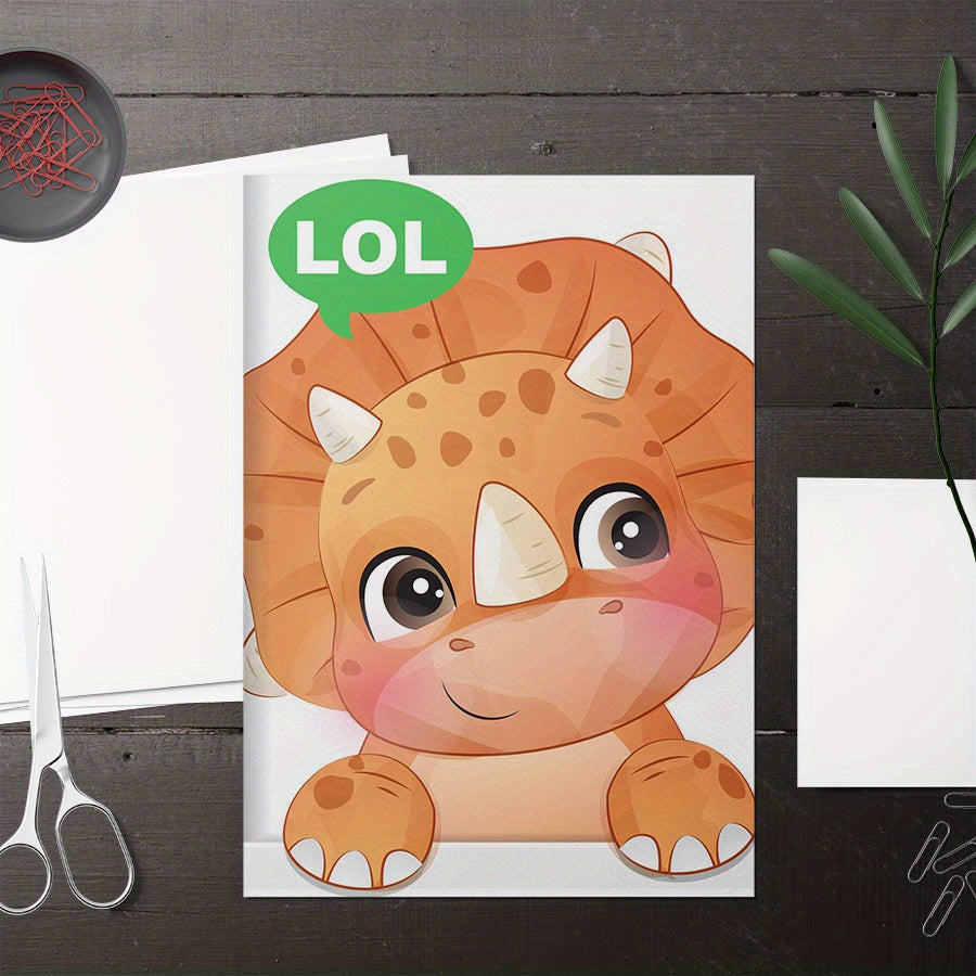 Cute Baby Dinosaur Wall Stickers - Kids Room Decor
