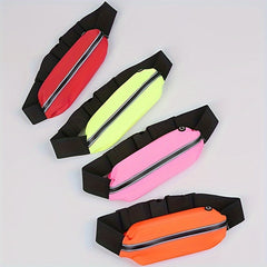 Solid Multifunctional Sports Phone Waist Bag