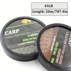 20m Braided Lead Core Carp Fishing Line
