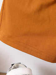 Baby Boys Friends Bear Hooded Tank Top & Shorts Set