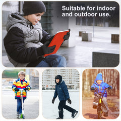Kids Reflective Touch Screen Winter Gloves for Ages 6-12