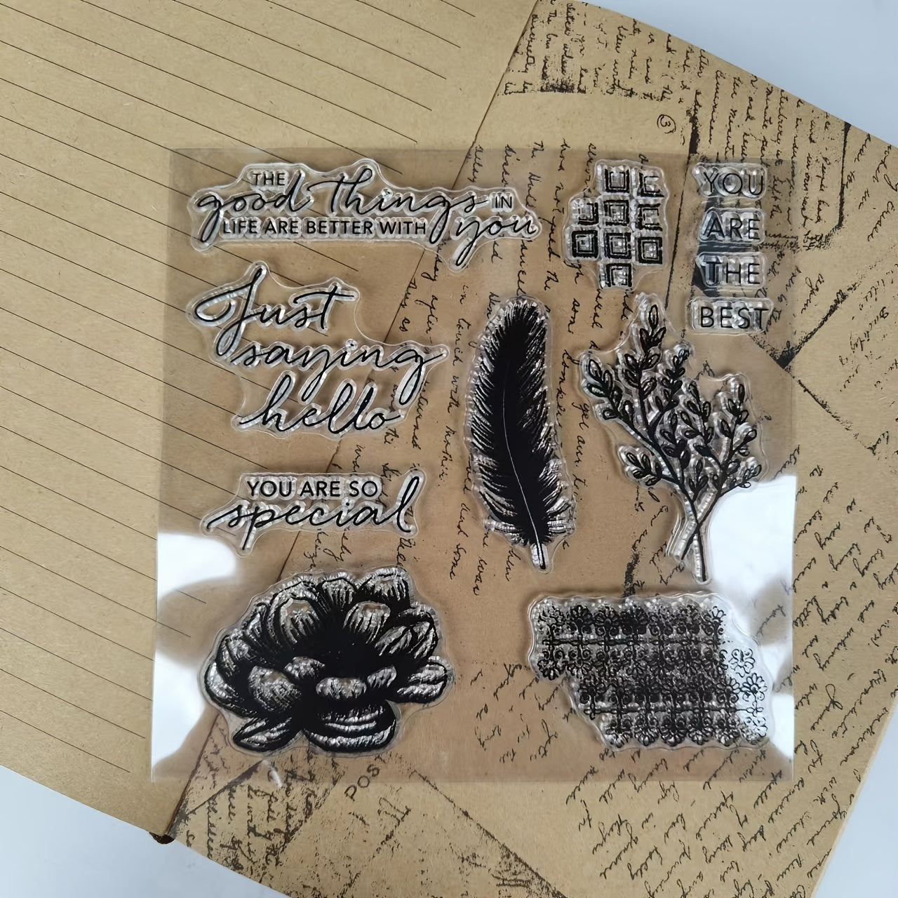 Flowers Metal Cutting Dies or Stamps Set for Greeting Card Scrapbooking Craft
