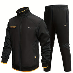 Men's Sports Suit: Jacket & Breathable Pants