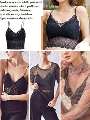 Lace Bralette Comfy & Stretch Bra Women's Lingerie