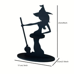Halloween Witch Napkin Holder for Kitchen and Dining Room Decor