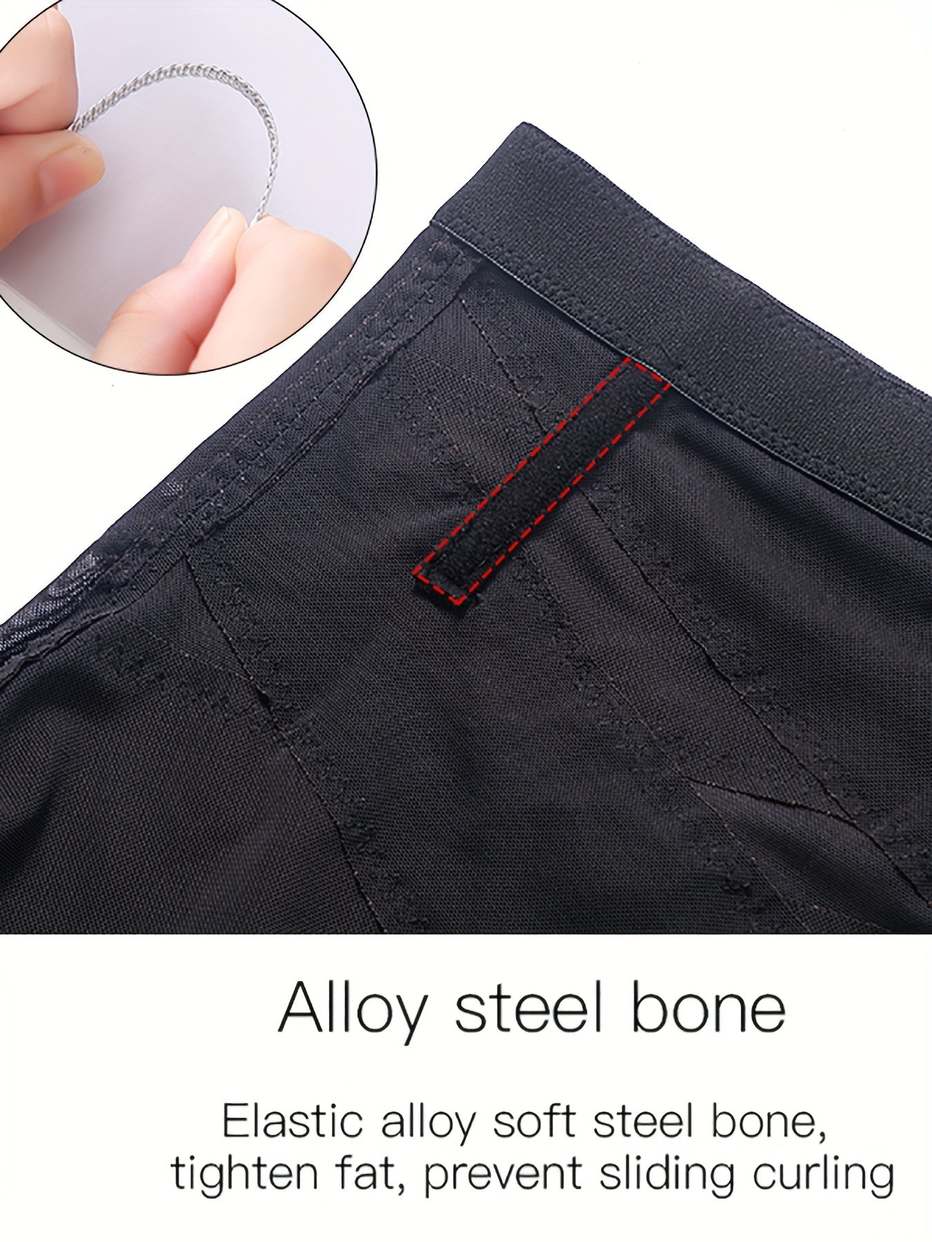 Mesh Stitching Shaping Panties Tummy Control Compression Panties