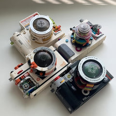 Retro Camera Assembly Kit Adult Creative Gift Home Photography Fun Equipment