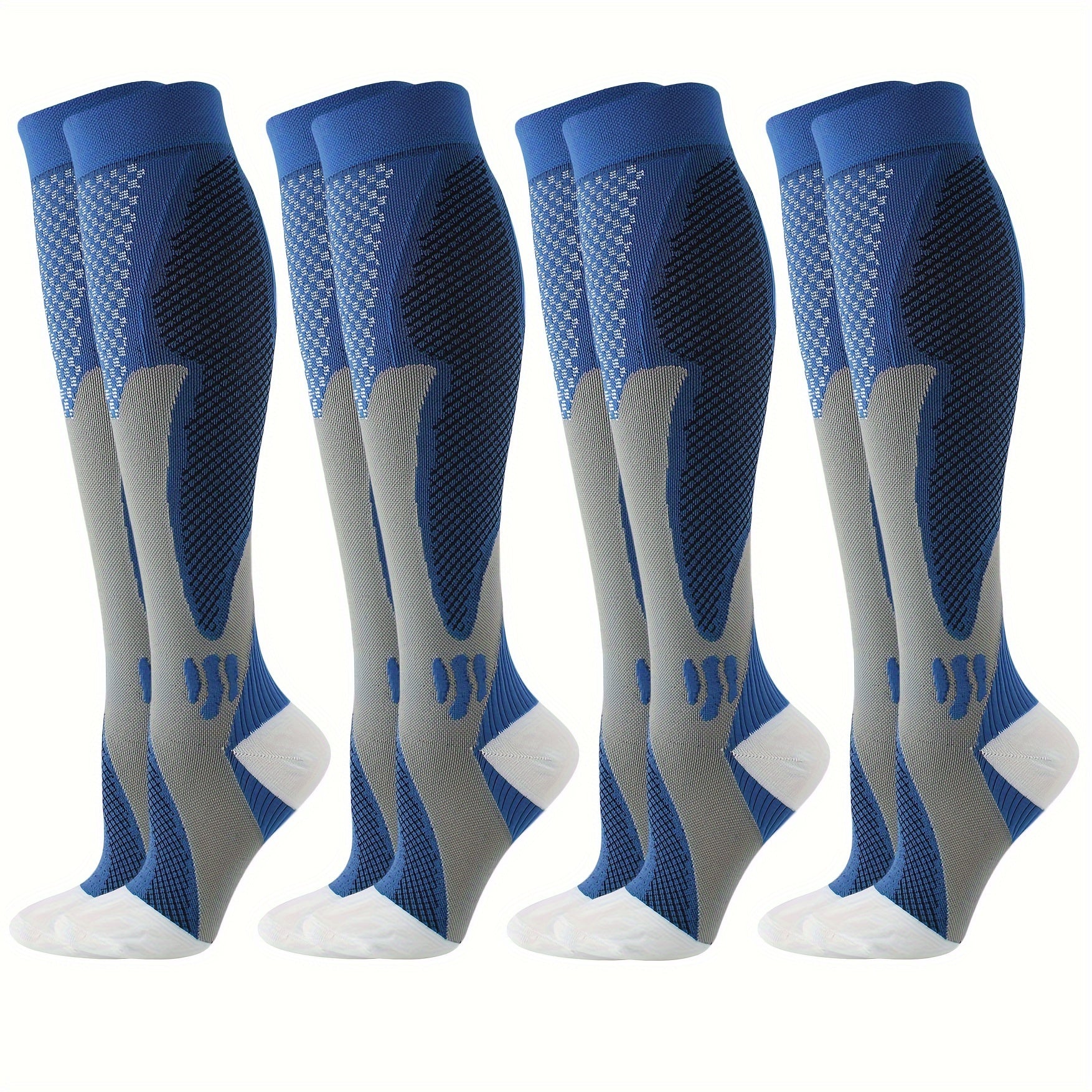 Men's Compression Sport Socks - Sweat Absorbing Nylon Blend