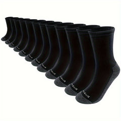 6 Pairs Unisex Casual Breathable Mid-calf Socks