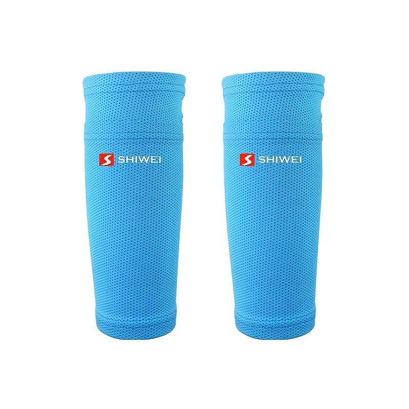 Soccer Leg Sleeves with Calf Support - Protect Shin from Impact