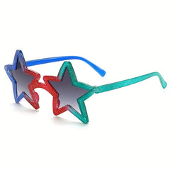 Men's Pentagram Sunglasses UV Protection for Outdoor Party