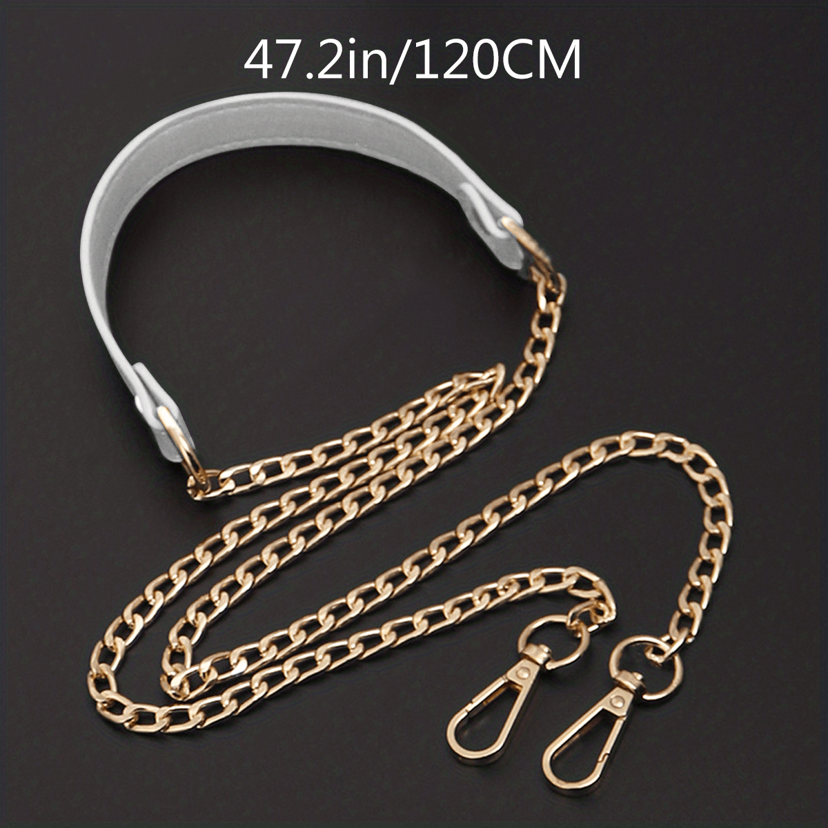 Metal Strap for Shoulder Bag Lightweight Reusable Strap