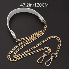Metal Strap for Shoulder Bag Lightweight Reusable Strap