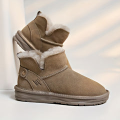 Women's Non-Slip Snow Boots Thickened Medium Tube Warm Shoes