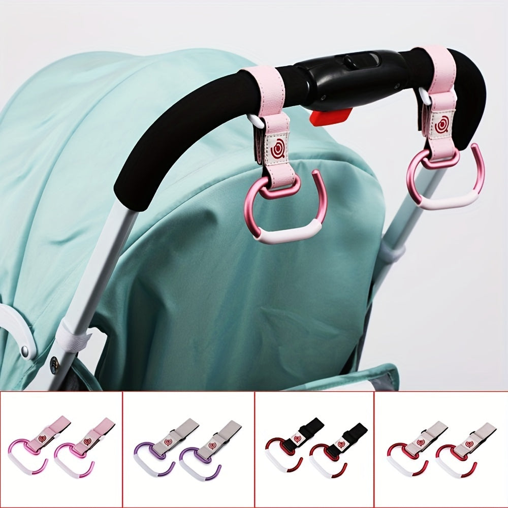 Aluminum Alloy Stroller Hook Rotatable Mommy Bag Hanger