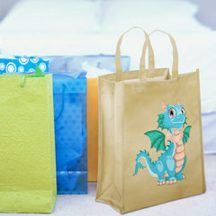 Custom Pink Dinosaur Diamond Painting Ironing Bag