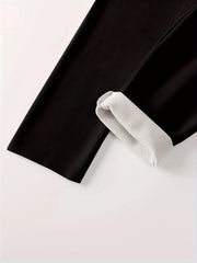 Women's Thermal Underwear Set Long Sleeve Crew Neck & Pants