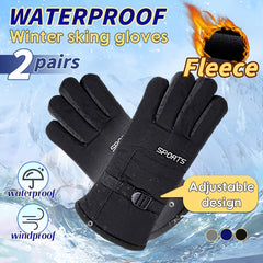 Winter Thermal Gloves Full Finger Ski Touch Screen Anti Slip Warm Liners