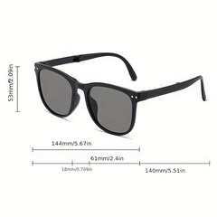 Foldable Sunglasses for Women Men UV400 Sun Shades Glasses