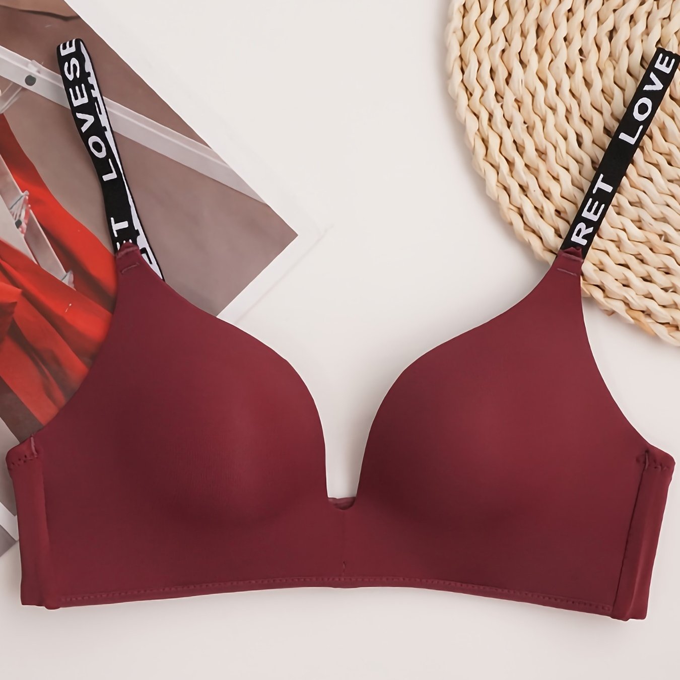 Comfy Push Up T Shirt Bra Breathable Women's Lingerie