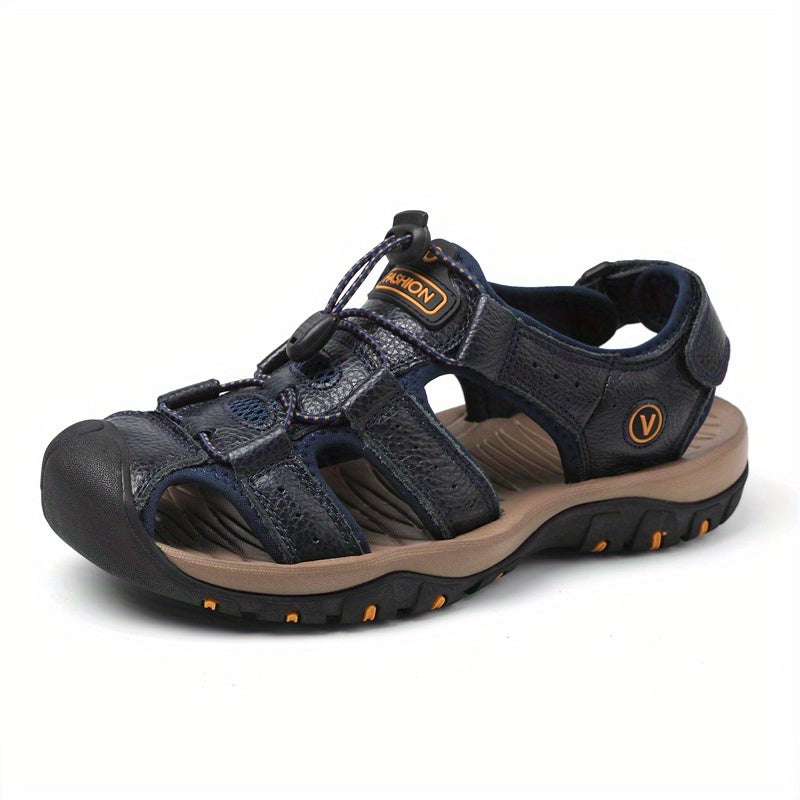 Men's Closed Toe Sandals for Hiking Beach Spring Summer