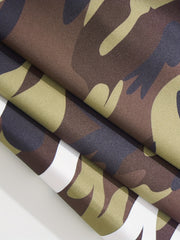 Girls High Waist Camo Leggings Underlayer Pants For Kids