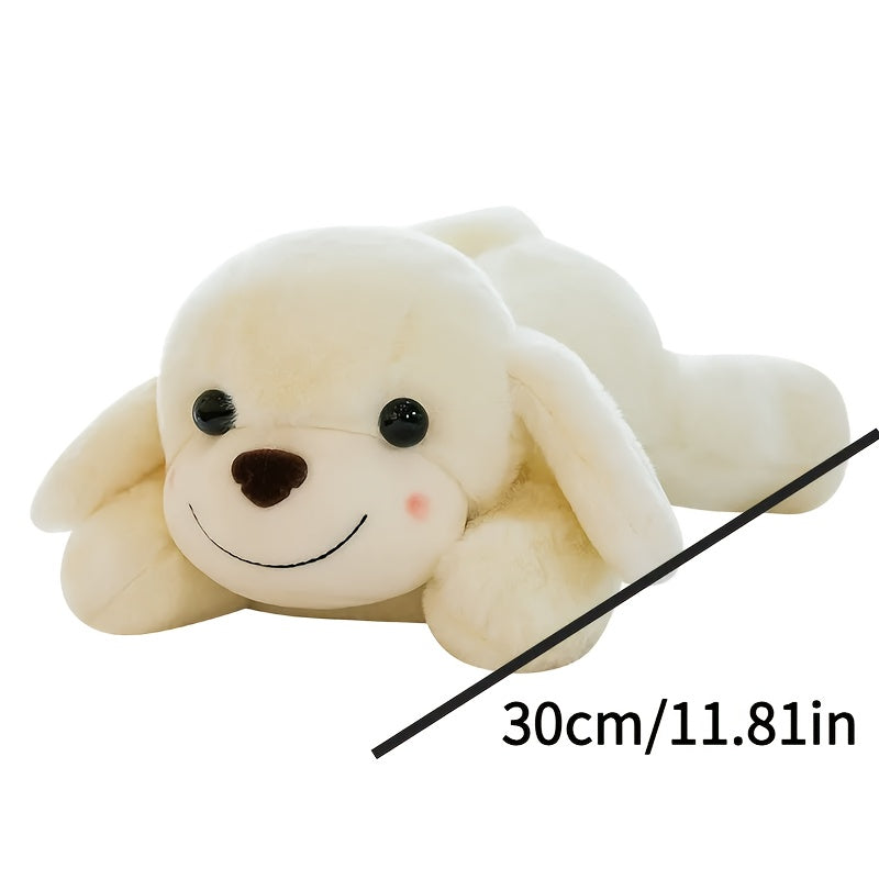 2pcs Puppy Plush Dolls Soft Cartoon Dog - Perfect Gift for Christmas