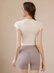 Slimming Sports Tee Quick Dry T Shirt Women's Activewear