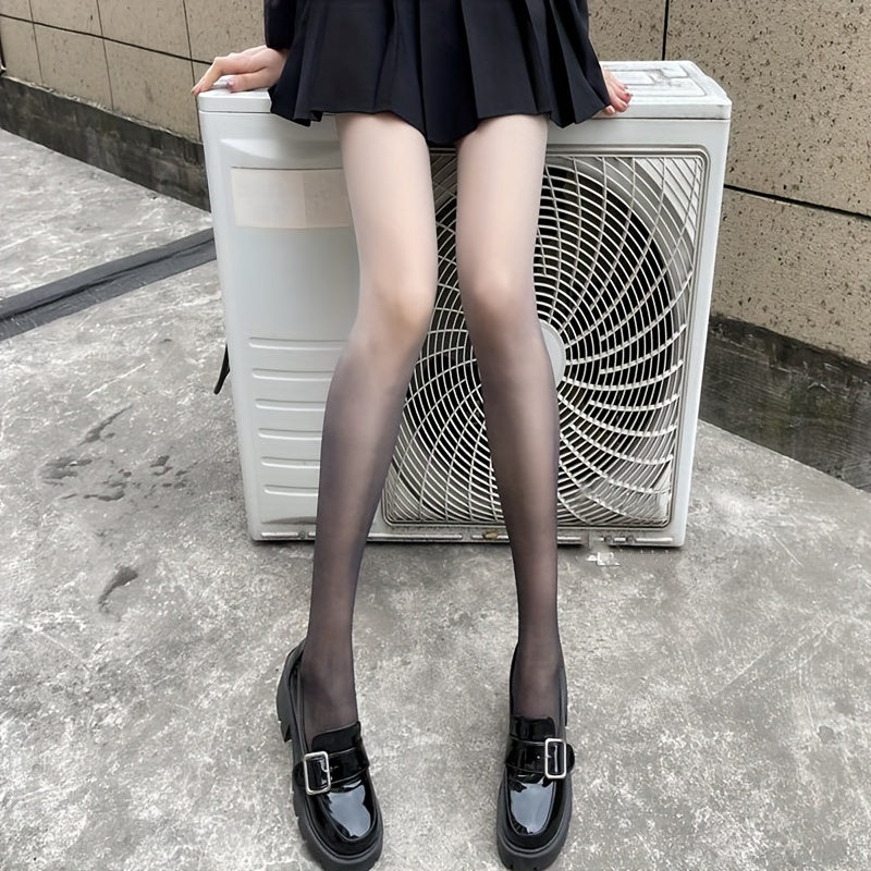 Ombre Ultra Thin High Waist Sheer Slimming Pantyhose