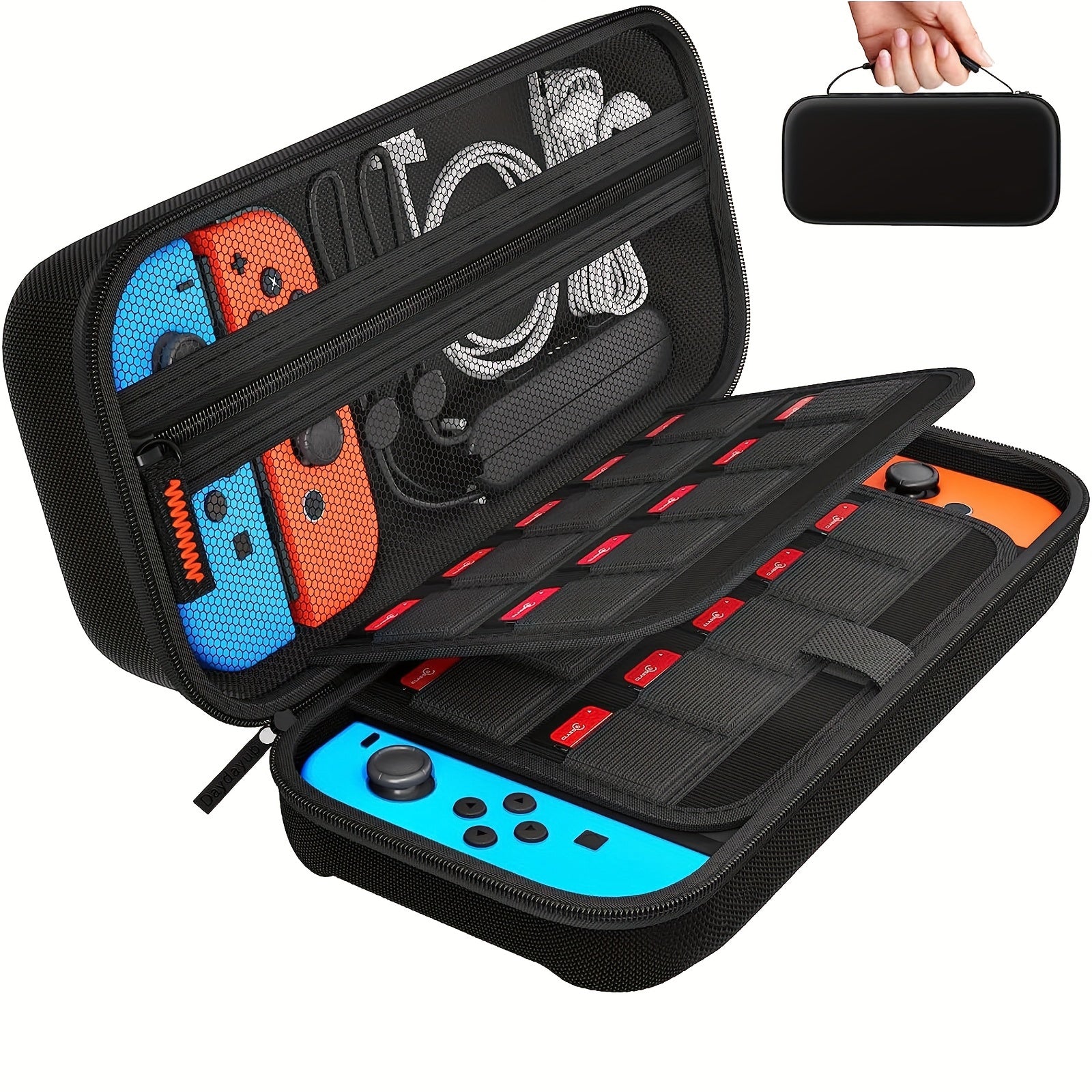 Portable Game Console Storage Bag with Handle
