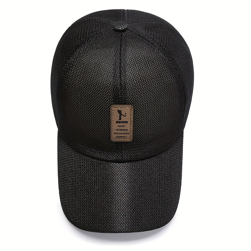 Men's Breathable Baseball Cap Sun Protection For Outdoor Sports
