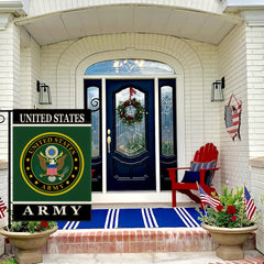 Veterans Garden Flag U S Military Gift Double Sided Outdoor Decor