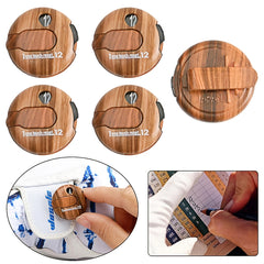Wood Grain Golf Stroke Counter Mini Stroke Counter Up to 12 Shots