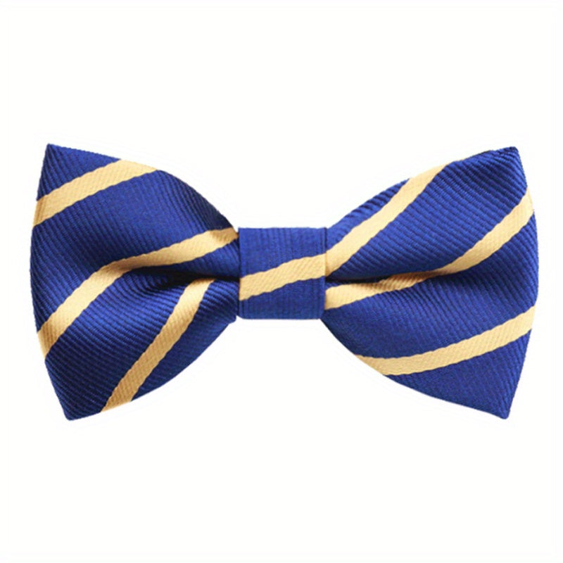 Kids Striped Bear Bow Tie Suit Dress Tie For Boys