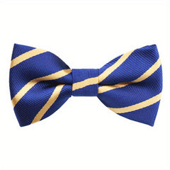 Kids Striped Bear Bow Tie Suit Dress Tie For Boys