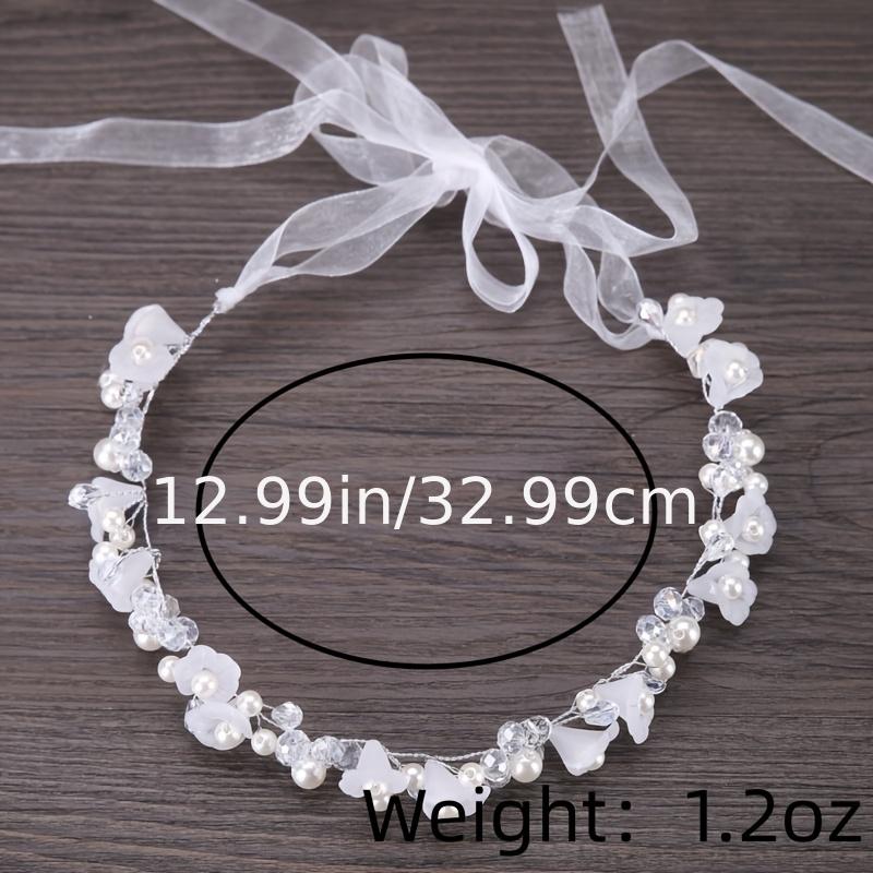 Crystal Flower Girl Wedding Headband Hair Accessories