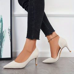 Women's High Heel Slip On Stiletto Pumps