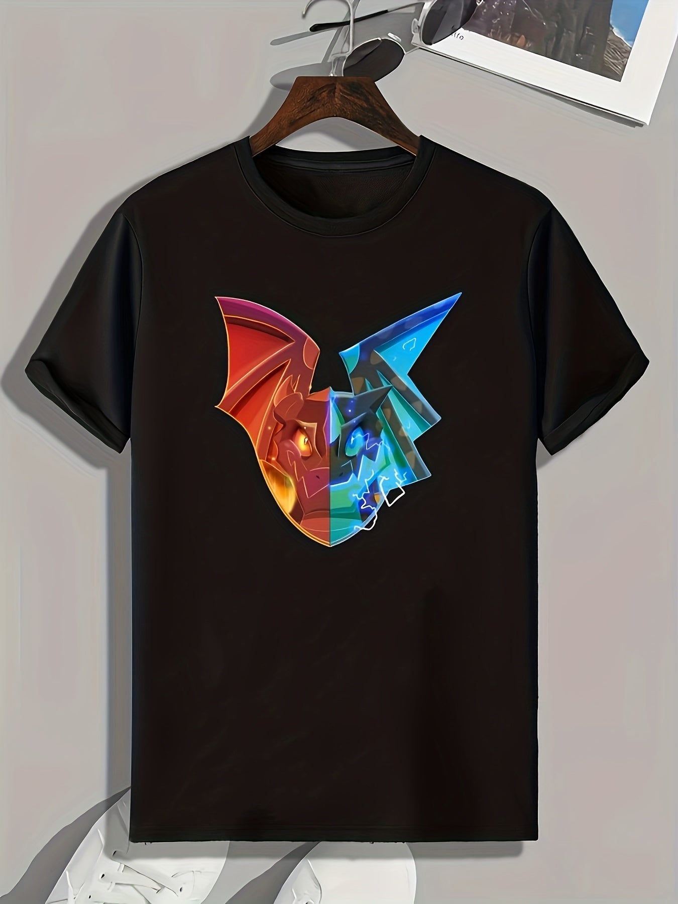 Pattern Men's Graphic T shirt Casual Comfy Tees For Summer Mens Clothing