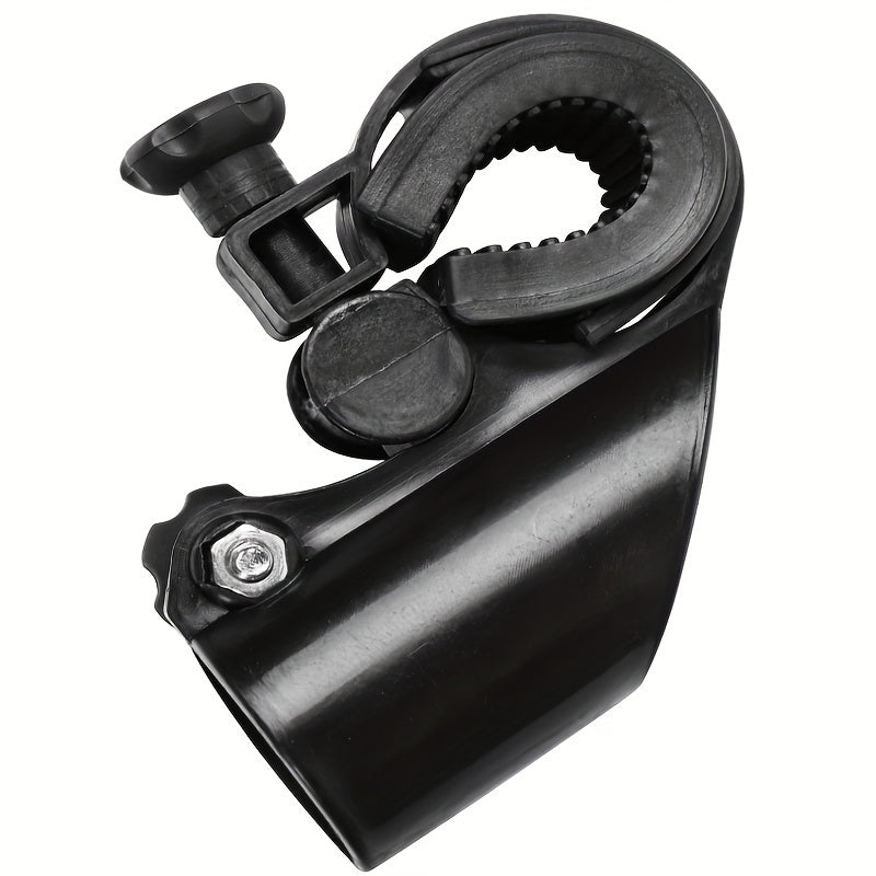 2pcs Bike Lamp Holder Flashlight Clip 360 Degree U Lamp Holder Clip
