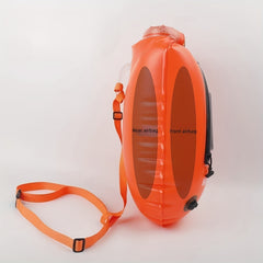 Waterproof Dual Airbags Swimming Float Storage Bag Tight Zipper
