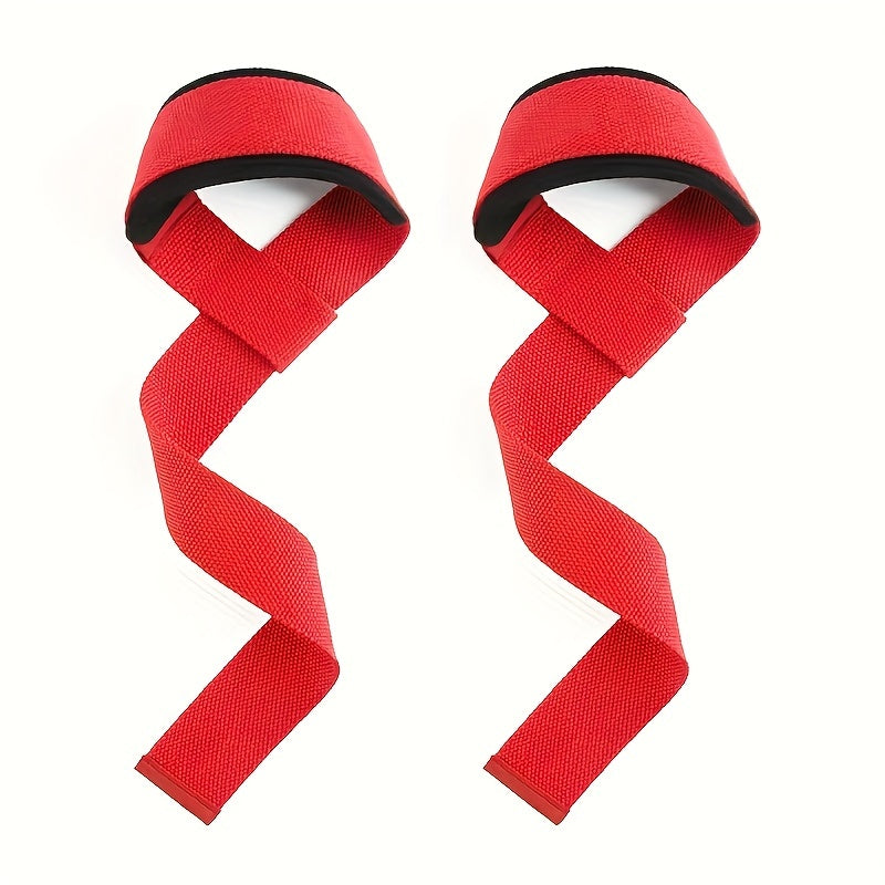 2pcs Padded Weightlifting Wrist Strap - Bodybuilding Strength Training