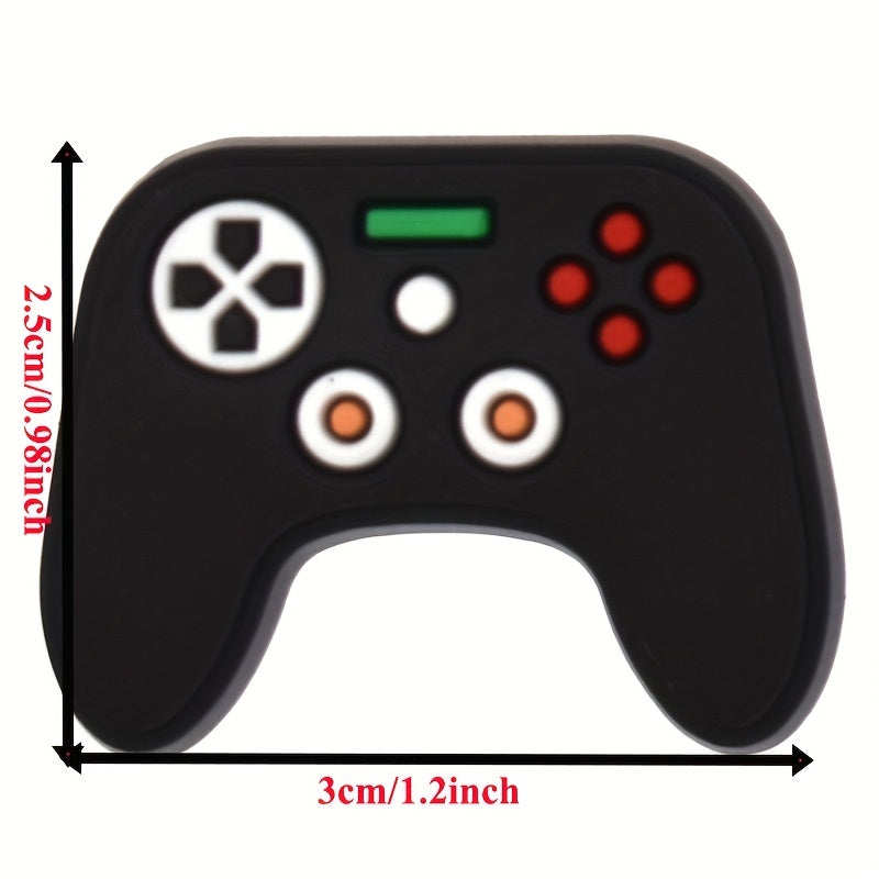 25pcs Gaming Theme Shoe Charms for Clogs, Slides, Sandals - Shoe Decor Acc