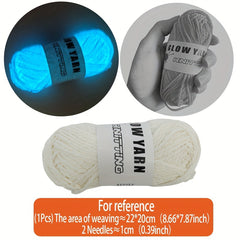 Glow in the Dark Yarn DIY Knitting Gift