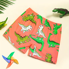 Boys Dino Swim Trunks for Beach Holiday Summer Kids